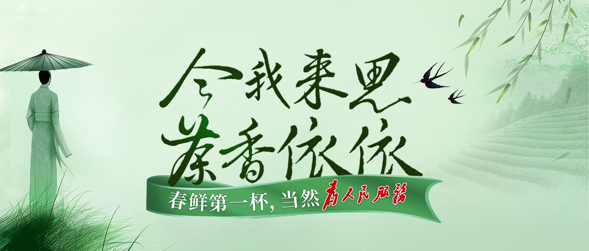 今我來思，茶香依依，湘豐春茶，爭鮮而來！