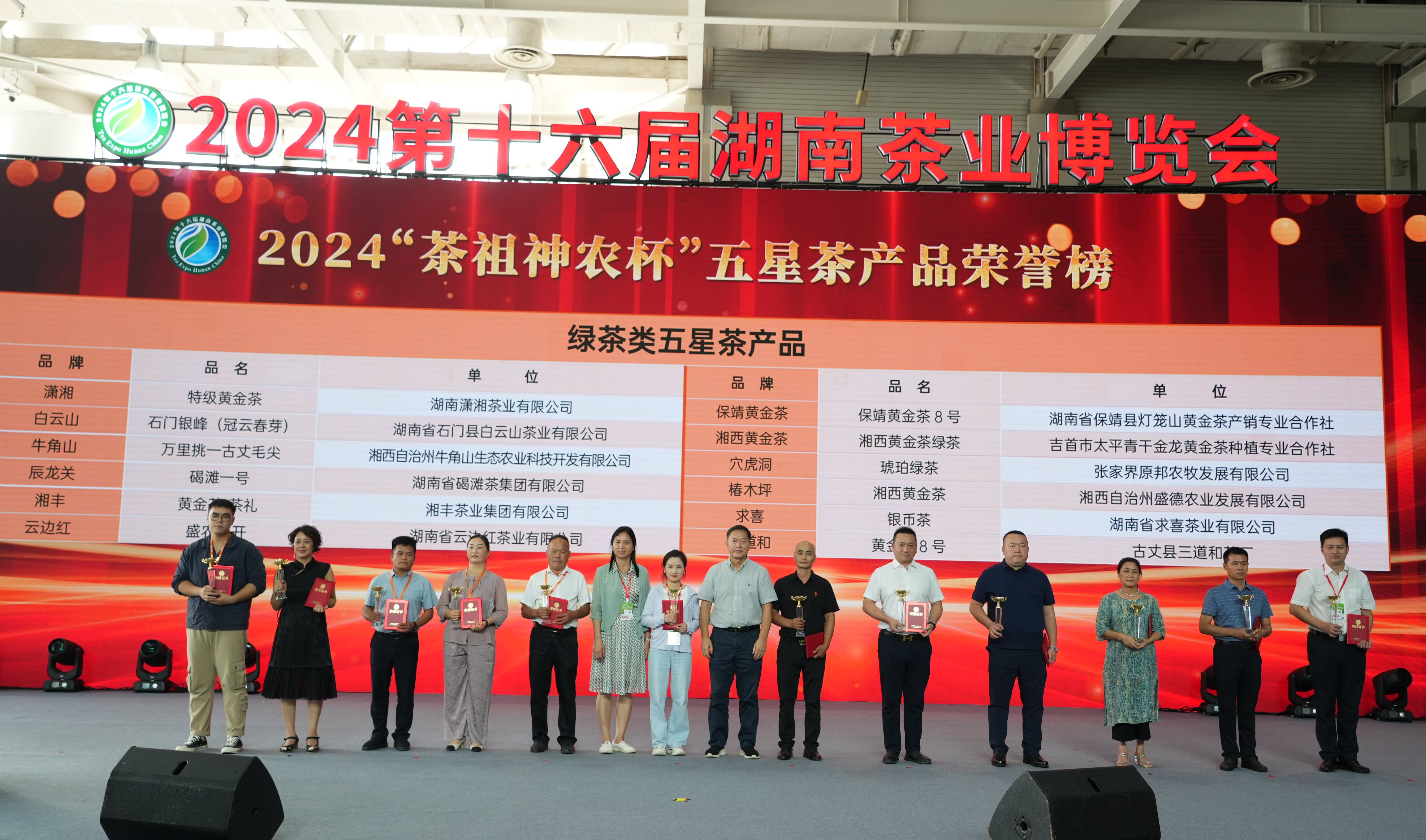 五星品質(zhì)，口碑見(jiàn)證！湘豐黃金茶-茶禮獲評(píng)“茶祖神農(nóng)杯”五星茶產(chǎn)品